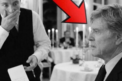 Waiter praised Redford for WRONG MOVIE at Grand Hotel — his response was warmed hearth